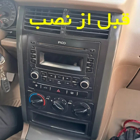 قاب مانیتور اندروید پژو پارس داشبورد جدید