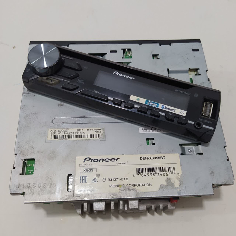 ضبط پایونیر Pioneer DEH-X3950BT