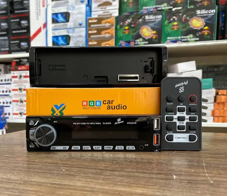 دستگاه پخش صوتی پنل جدا پرایم مدل BT6307B