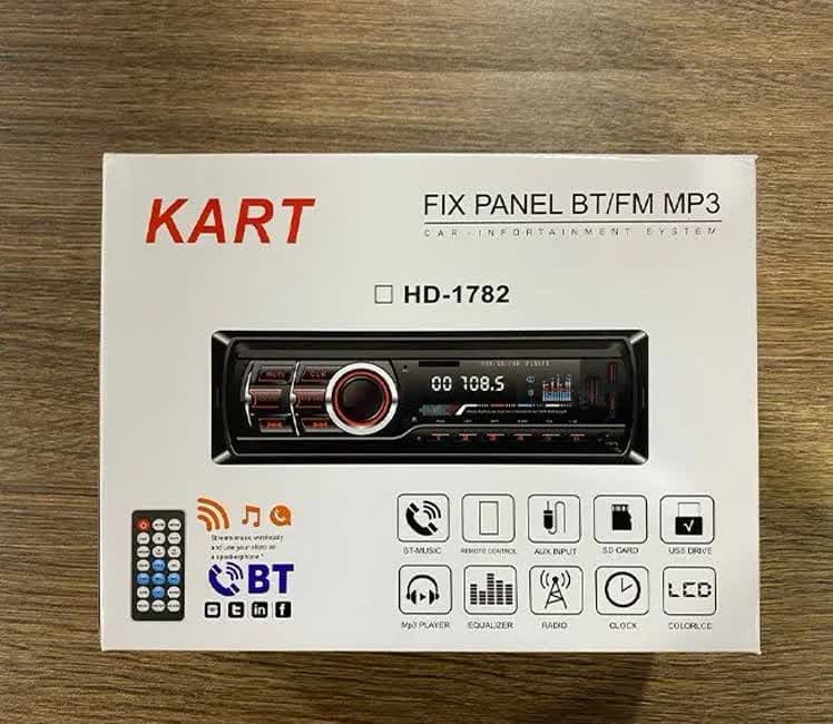 دستگاه پخش صوتی خودرو KART مدل HD-1782