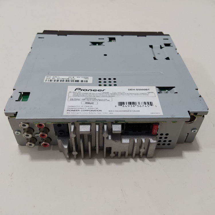 رادیوپخش پایونیر Pioneer DEH-S5000BT شش خروجه بلوتوث دار