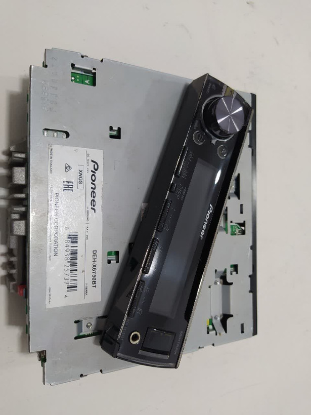 ضبط پایونیر6750bt چهارخروجه مولتی کالر