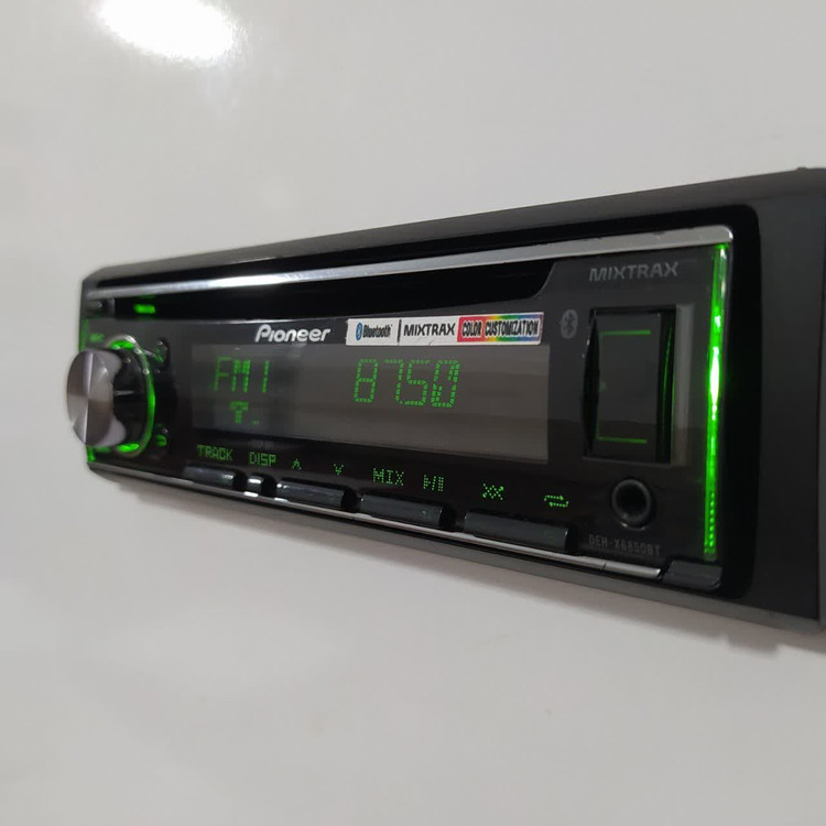 ضبط بلوتوث دار پایونر مدل 6850bt چهارخروجه مولتی کالر