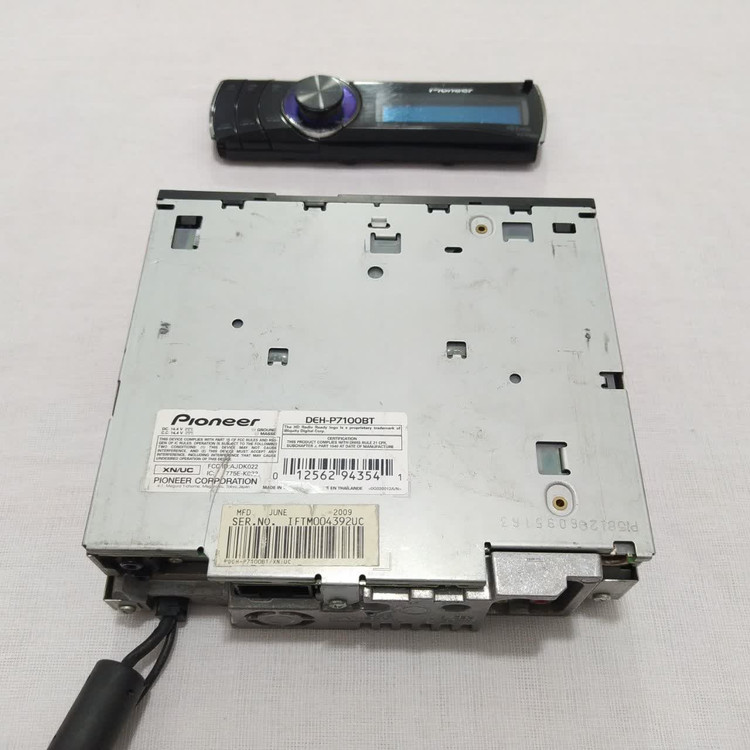 ضبط بلوتوث دار پایونیر Deh_p7100bt شش خروجه ۵ ولتی