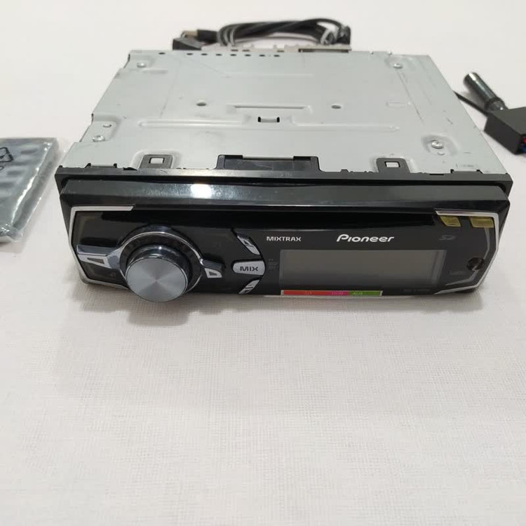 ضبط پایونیر مدل Pioneer DEH-x7550SD شش خروجه مولتی کالر