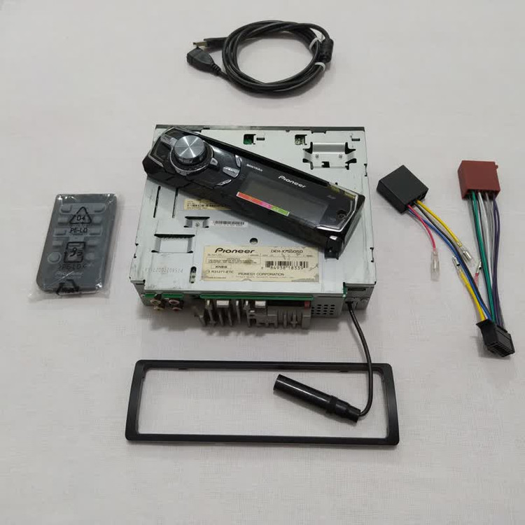 ضبط پایونیر مدل Pioneer DEH-x7550SD شش خروجه مولتی کالر