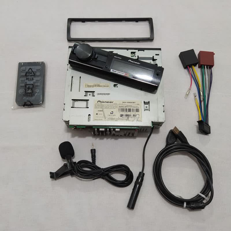 ضبط حرفه ای پایونیرPioneer DEH-X9550BT شش خروجه بلوتوث دار