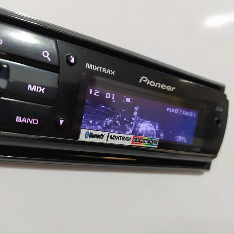 ضبط حرفه ای پایونیرPioneer DEH-X9550BT شش خروجه بلوتوث دار