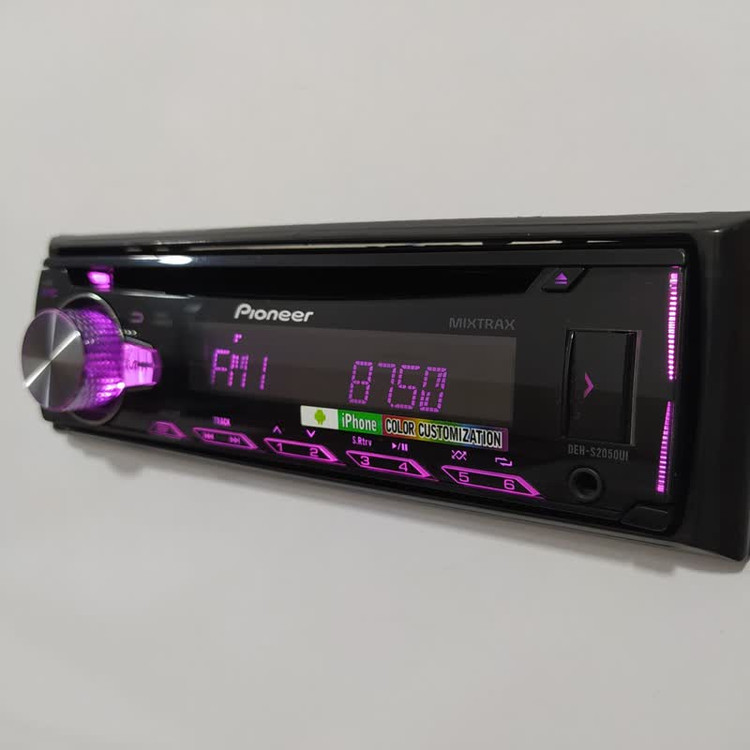 ضبط پایونیر Pioneer DEH-X2950UI چهارخروجه مولتی کالر