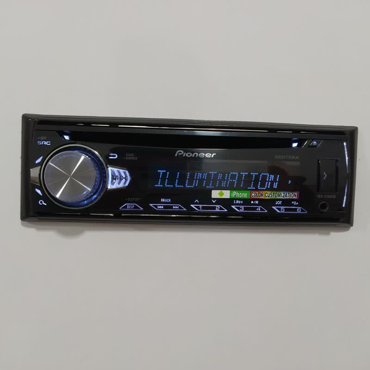 ضبط پایونیر Pioneer DEH-X2950UI چهارخروجه مولتی کالر