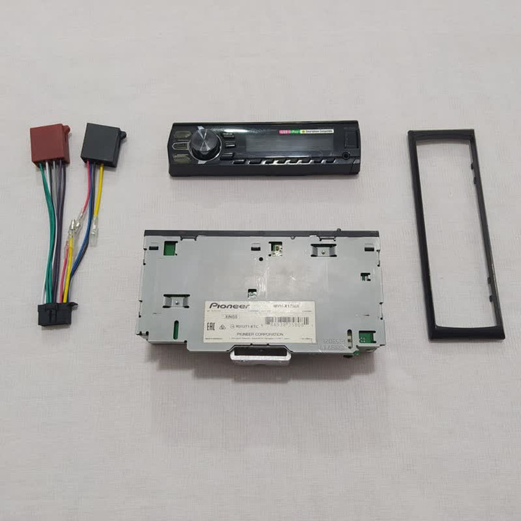 ضبط بلوتوث دار پایونیر مدل MVH-X175UI دو خروجی امپلی فایر