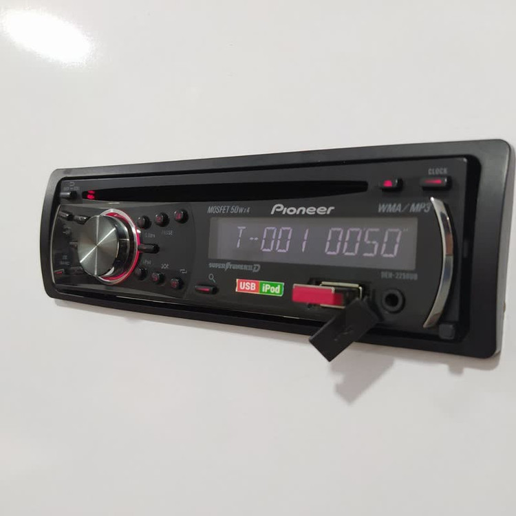 ضبط بلوتوث دار پایونیر مدل DEH-X2250UB دو خروجی امپلی فایر