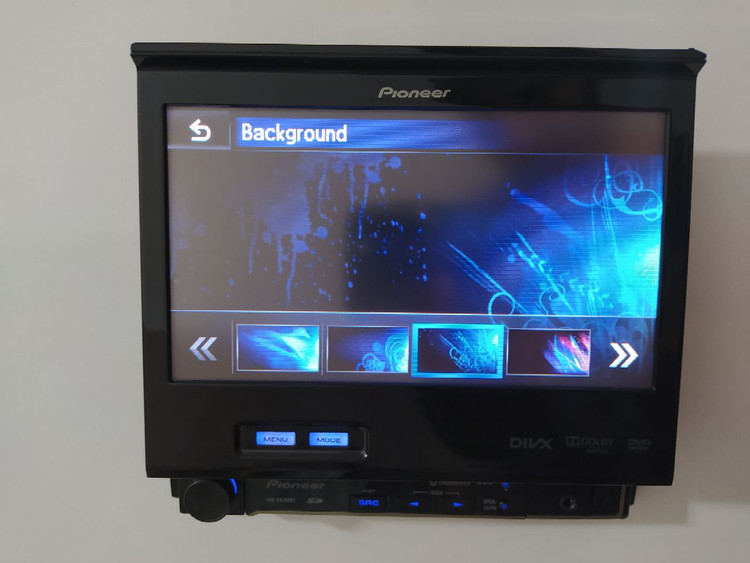 پخش ایندش پایونیر AVH-p6350bt شش خروجه تصویری