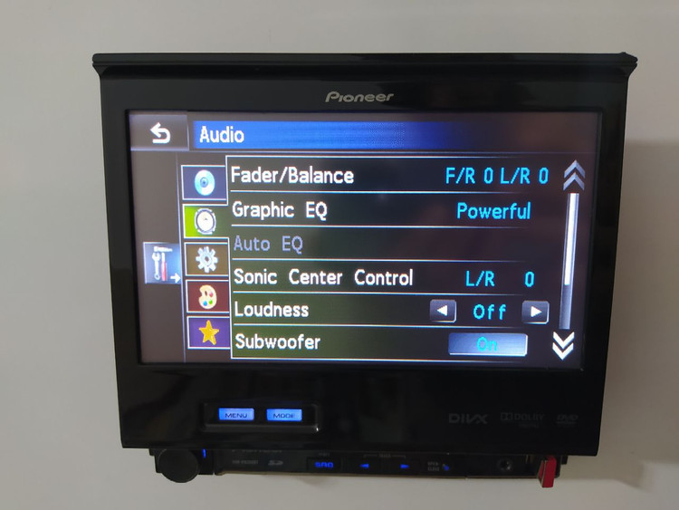 پخش ایندش پایونیر AVH-p6350bt شش خروجه تصویری