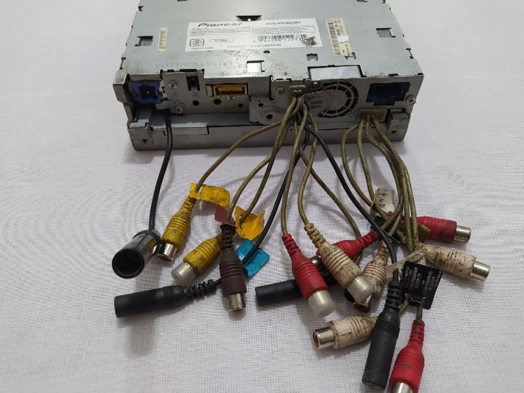 پخش ایندش پایونیر AVH-p6350bt شش خروجه تصویری