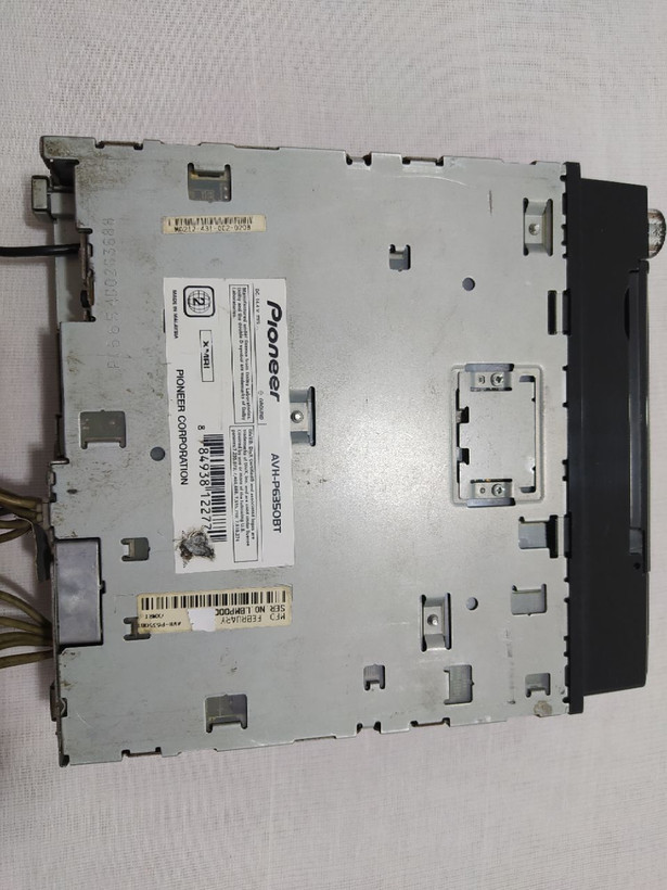 پخش ایندش پایونیر AVH-p6350bt شش خروجه تصویری