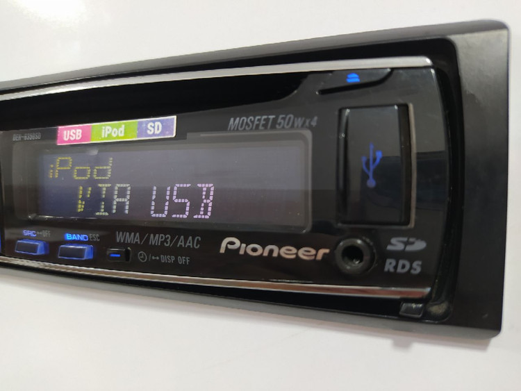 ضبط پایونیر مدل DEH-6350SD شش خروجه