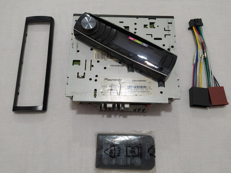ضبط پایونیر مدل DEH-6350SD شش خروجه