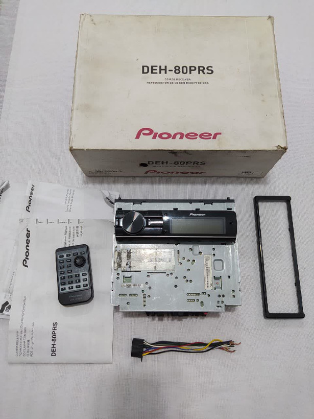 ضبط حرفه ای پایونیر Pioneer DEH-80prs هشت خروجه