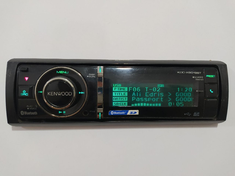 ضبط حرفه ای کنوود Kenwood X8019BTL شش خروجه بلوتوث دار ۴ ولتی