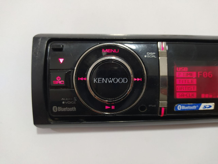 ضبط حرفه ای کنوود Kenwood X8019BTL شش خروجه بلوتوث دار ۴ ولتی
