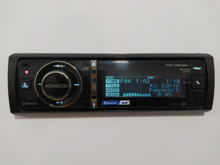 ضبط حرفه ای کنوود Kenwood X8019BTL شش خروجه بلوتوث دار ۴ ولتی