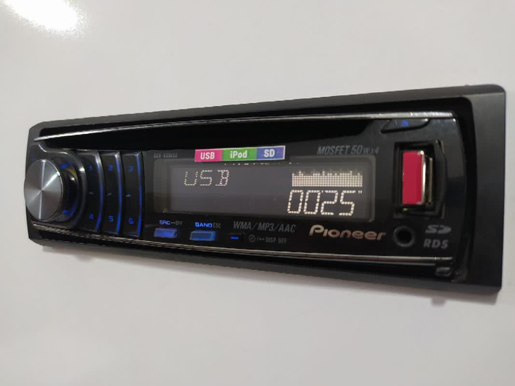 ضبط پایونیر مدل DEH-6350SD شش خروجه