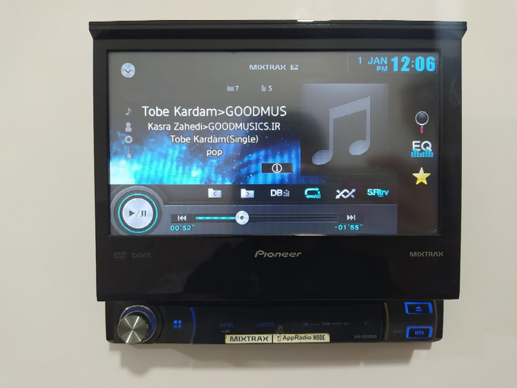 پخش ایندش پایونیر AVH-X6550DVD شش خروجه تصویری