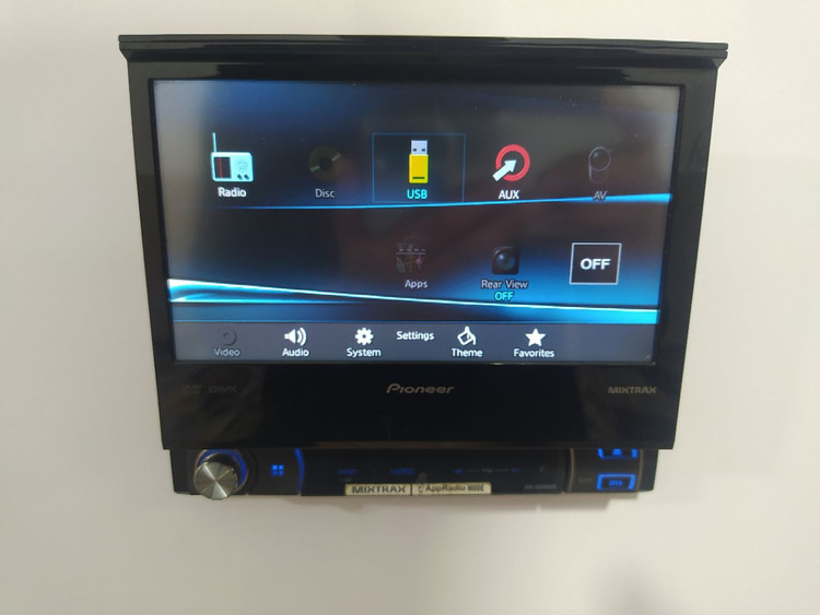 پخش ایندش پایونیر AVH-X6550DVD شش خروجه تصویری