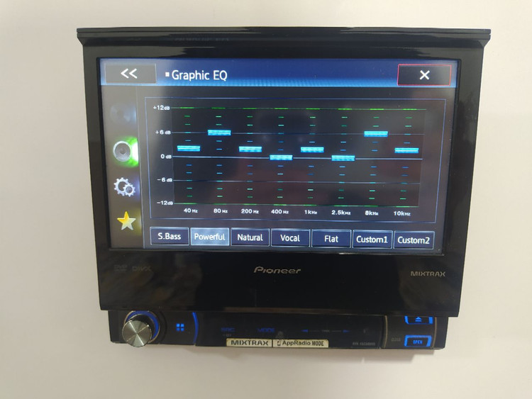 پخش ایندش پایونیر AVH-X6550DVD شش خروجه تصویری