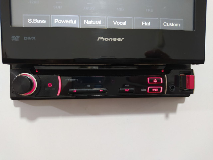 پخش ایندش پایونیر AVH-3550DVD شش خروجه تصویری