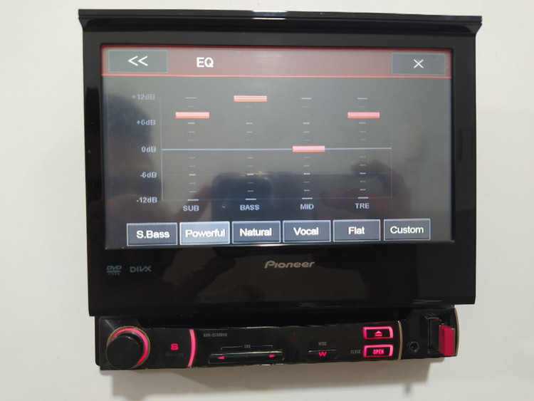 پخش ایندش پایونیر AVH-3550DVD شش خروجه تصویری