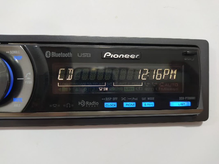 ضبط حرفه ای بلوتوث دار پایونیر مدل DEH_P7000BT شش خروجه سفارش اروپا