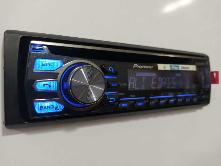 ضبط بلوتوث دار پایونیر مدل Pioneer DEH-S4750BT چهار خروجه