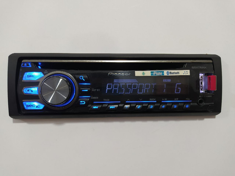 ضبط بلوتوث دار پایونیر مدل Pioneer DEH-S4750BT چهار خروجه