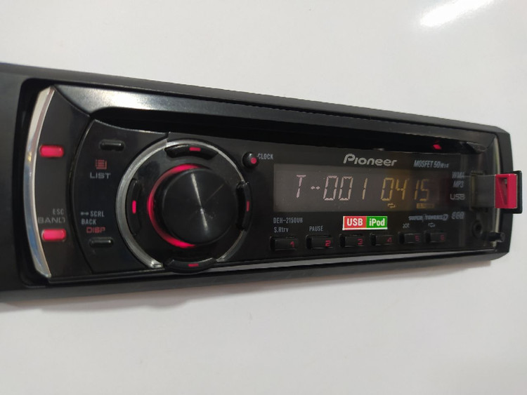 ضبط پایونیر مدل DEH-X2150 دو خروجی امپلی فایر
