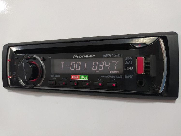 ضبط پایونیر مدل DEH-X2150 دو خروجی امپلی فایر