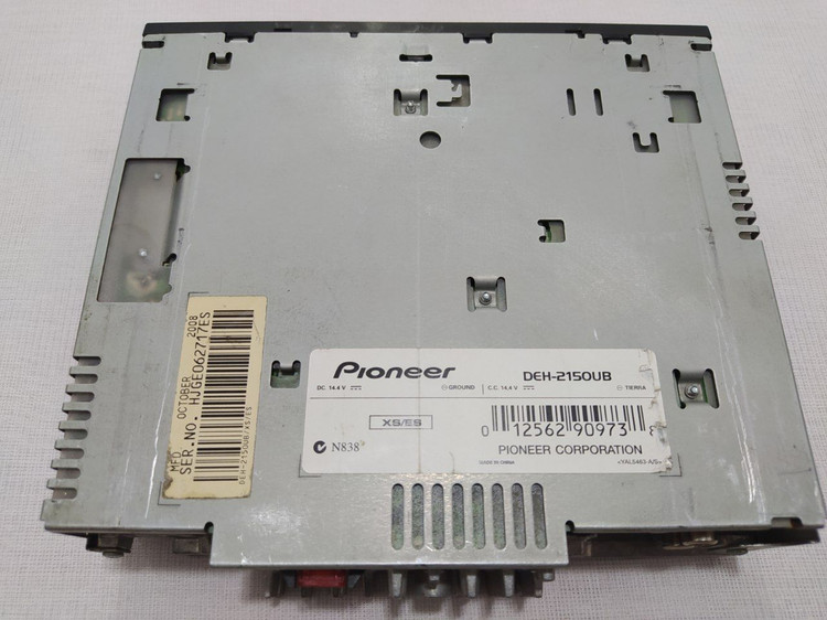 ضبط پایونیر مدل DEH-X2150 دو خروجی امپلی فایر