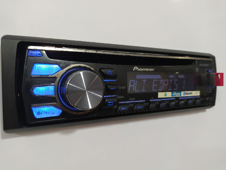 ضبط بلوتوث دار پایونیر مدل Pioneer DEH-S4750BT چهارخروجه