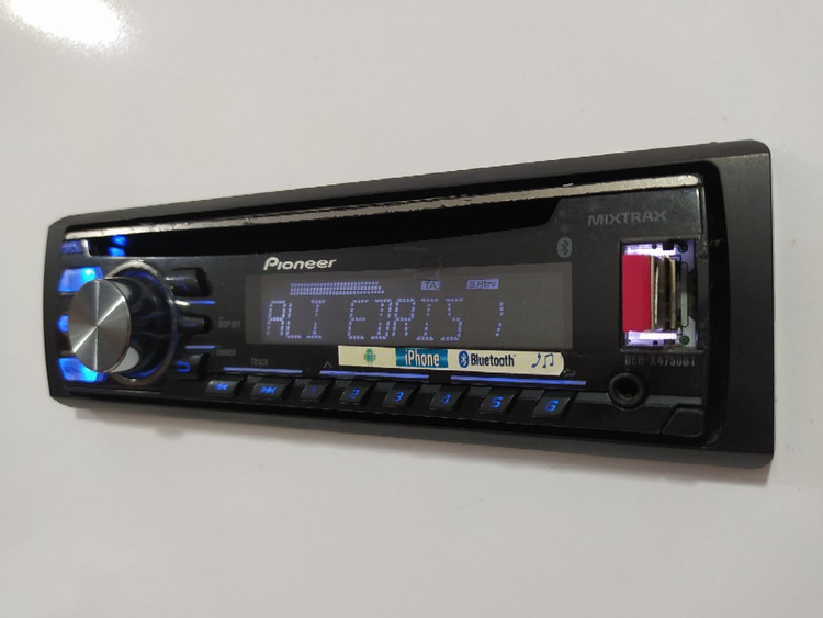 ضبط بلوتوث دار پایونیر مدل Pioneer DEH-S4750BT چهارخروجه