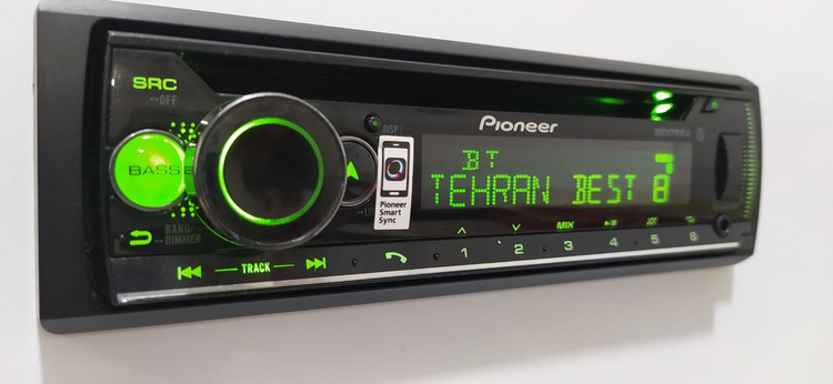 ضبط بلوتوث دار پایونیر مدل Pioneer DEH-S5250BT