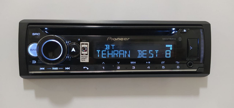ضبط بلوتوث دار پایونیر مدل Pioneer DEH-S5250BT