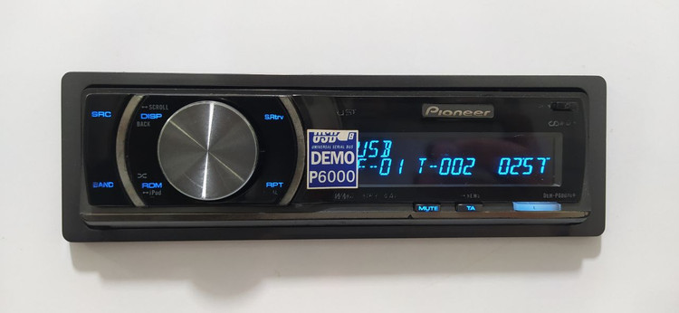 ضبط خودرو پایونیر مدل P6000 چهار خروجه
