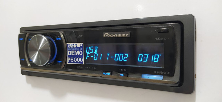 ضبط خودرو پایونیر مدل P6000 چهار خروجه