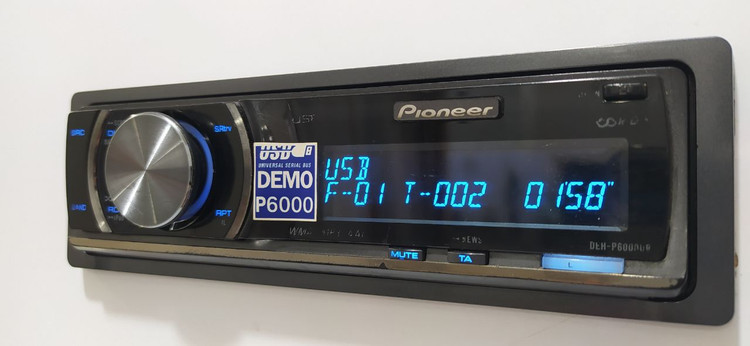 ضبط خودرو پایونیر مدل P6000 چهار خروجه