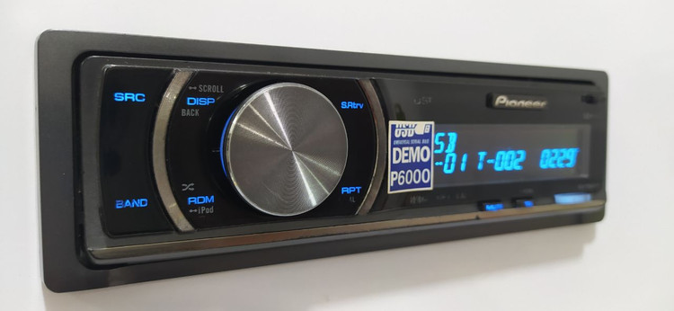 ضبط خودرو پایونیر مدل P6000 چهار خروجه