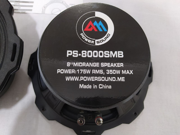 میدرنج پاورساند مدل PS-8000SMB سایز ۸ اینچ