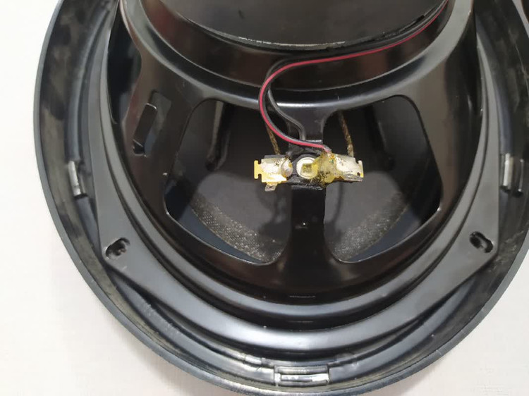 بلندگو کنوود Kenwood KFC-HQ718EX پشت مشکی به شرط اصلی