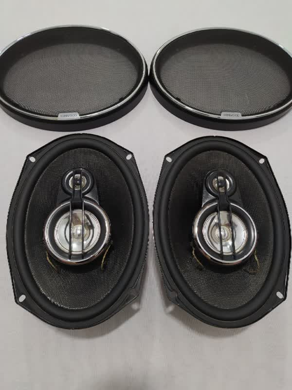 بلندگو کنوود Kenwood KFC-HQ718EX پشت مشکی به شرط اصلی
