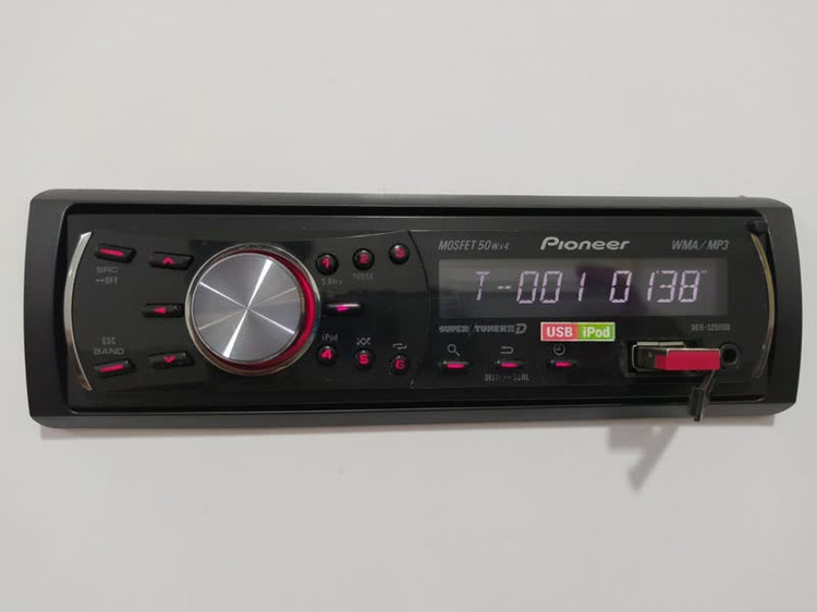 ضبط پایونیر مدل DEH-3250UB چهار خروجه